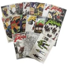 Lot of 17 | DC Comic Book Collection and Character Card