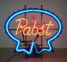 Pabst neon sign