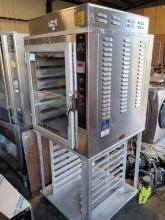 DELUXE 6 PAN BAKERY CONVECTION OVEN WITH STAND MODEL HSM-6