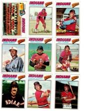 1977 Topps Baseball, Indians, & Blue Jays