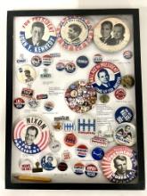 Assorted group of Presidential Political pins