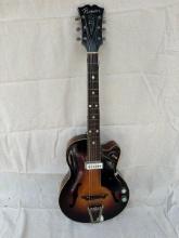 Vintage Multivox Premier Archtop Guitar Sunburst