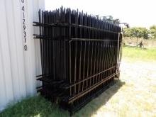 WROUGHT IRON SITE FENCE