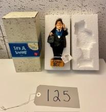 Its a Living Lawyer 8 Inch Handpainted Figurine, New in Box