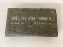 1944 US Military Army Unused Individual Protective Cover