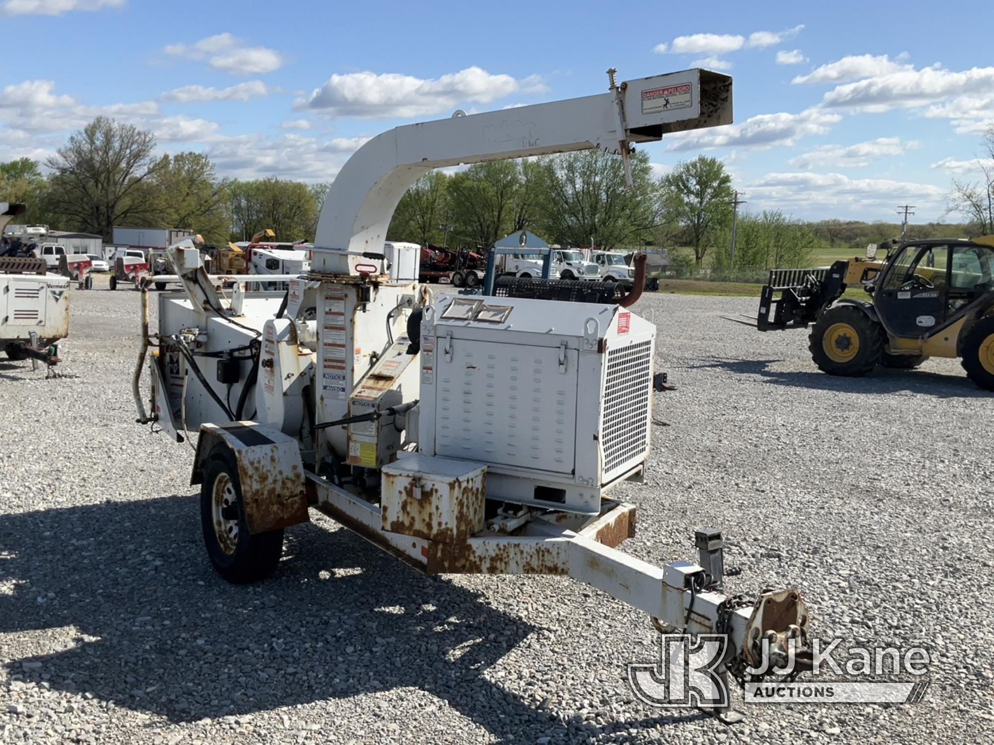 (Hawk Point, MO) 2016 Morbark M12D Chipper (12in Drum) No Title) (Starts & Runs Rough, Will Not Stay
