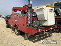(Hawk Point, MO) ETI ETC37-IH, Articulating & Telescopic Bucket Truck mounted behind cab on 2016 For