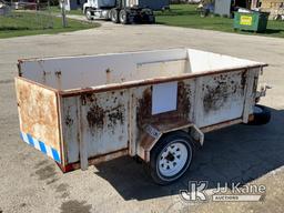 (South Beloit, IL) 1991 Chilton S/A Tagalong Utility Trailer No Title) (Missing Rear Door