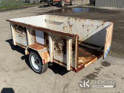 (South Beloit, IL) 1991 Chilton S/A Tagalong Utility Trailer No Title) (Missing Rear Door