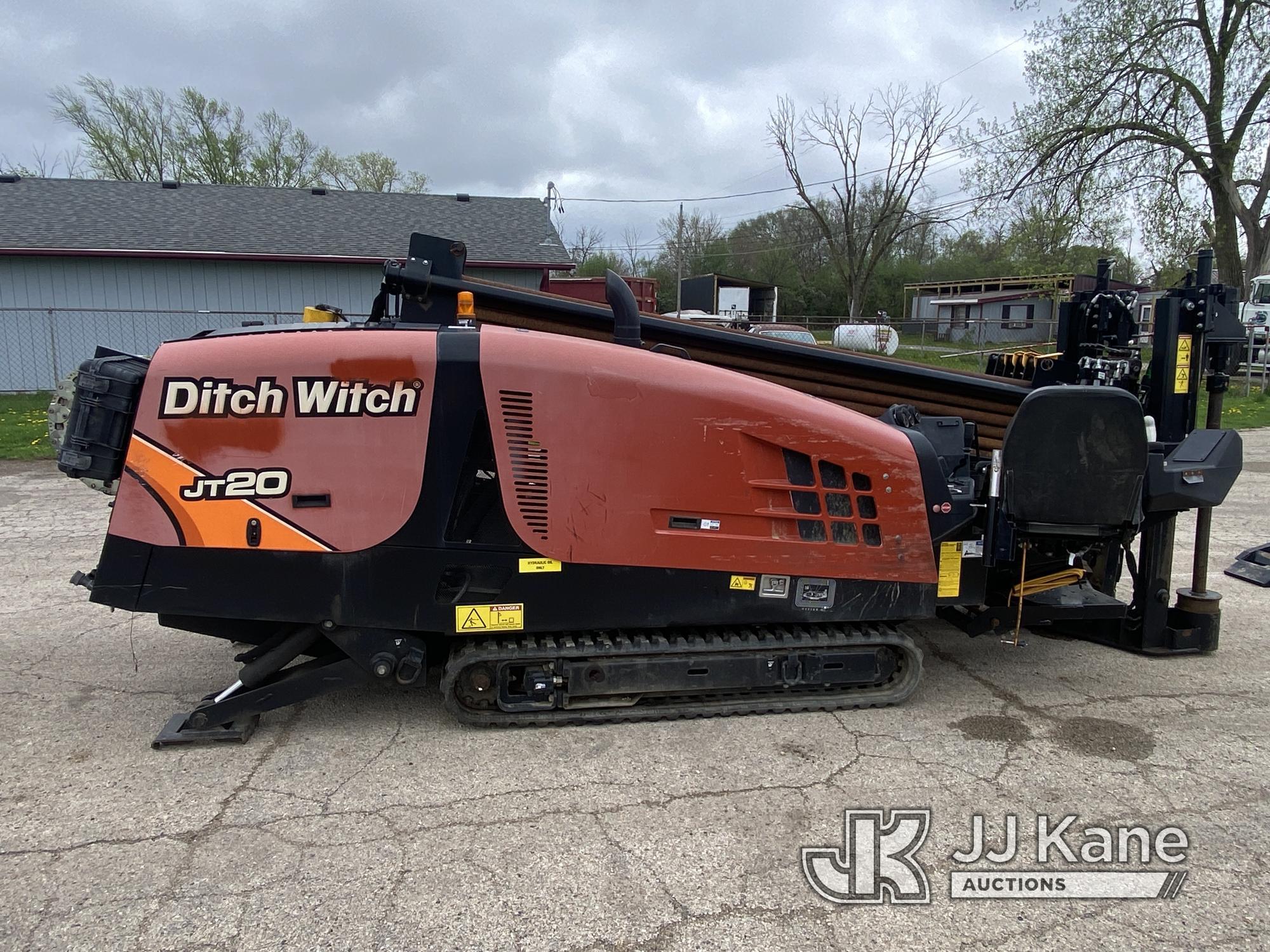 (South Beloit, IL) 2017 Ditch Witch JT20 Directional Boring Machine, To Be Sold with Lot# t3564 (Equ