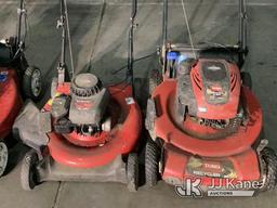 (Jurupa Valley, CA) Qty 4 Lawnmowers. Units not tested. (Used) NOTE: This unit is being sold AS IS/W