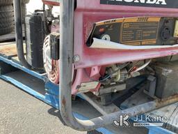 (Jurupa Valley, CA) Honda EB5000X Generator (Used) NOTE: This unit is being sold AS IS/WHERE IS via