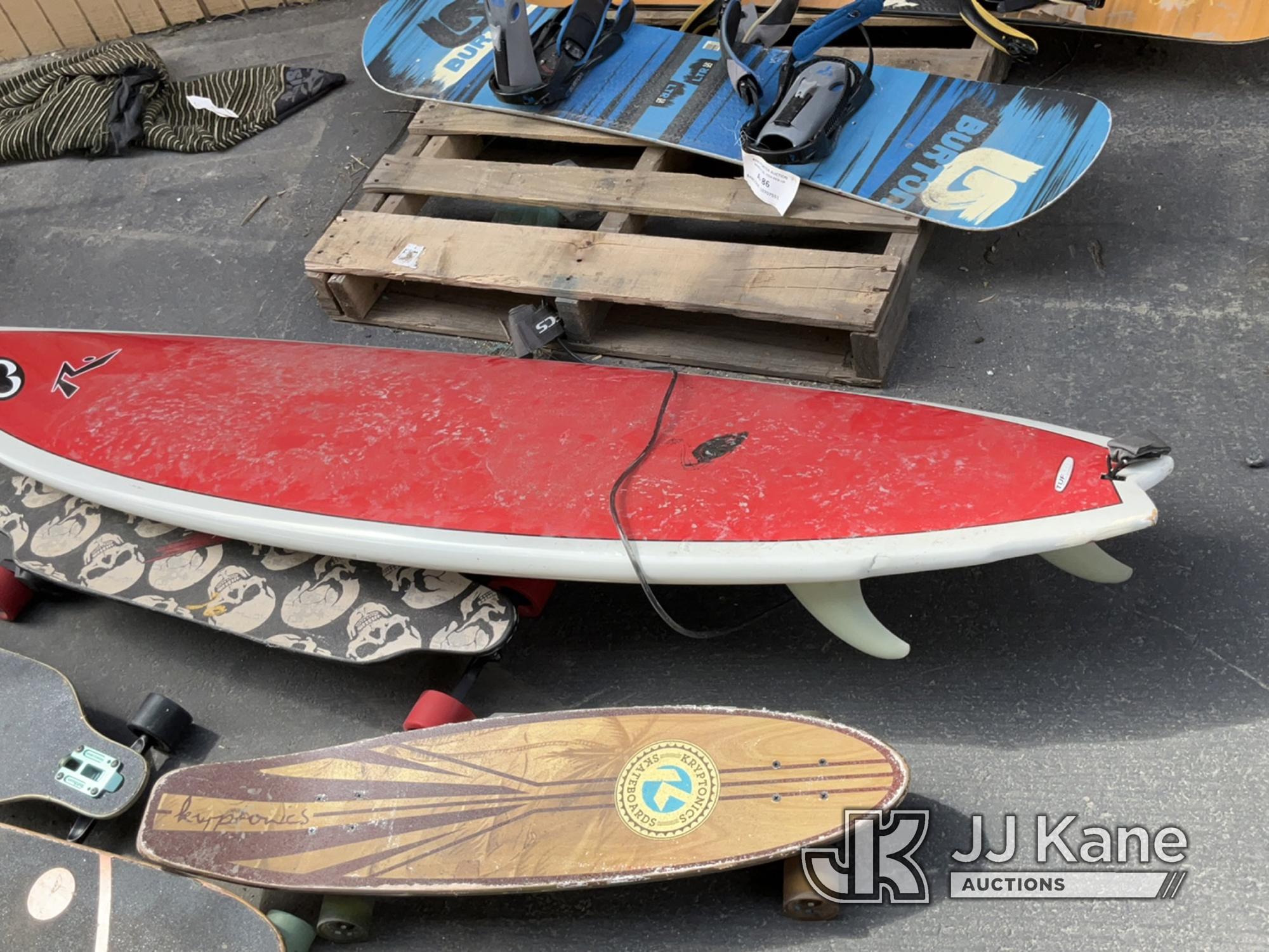(Jurupa Valley, CA) Surfboard Used