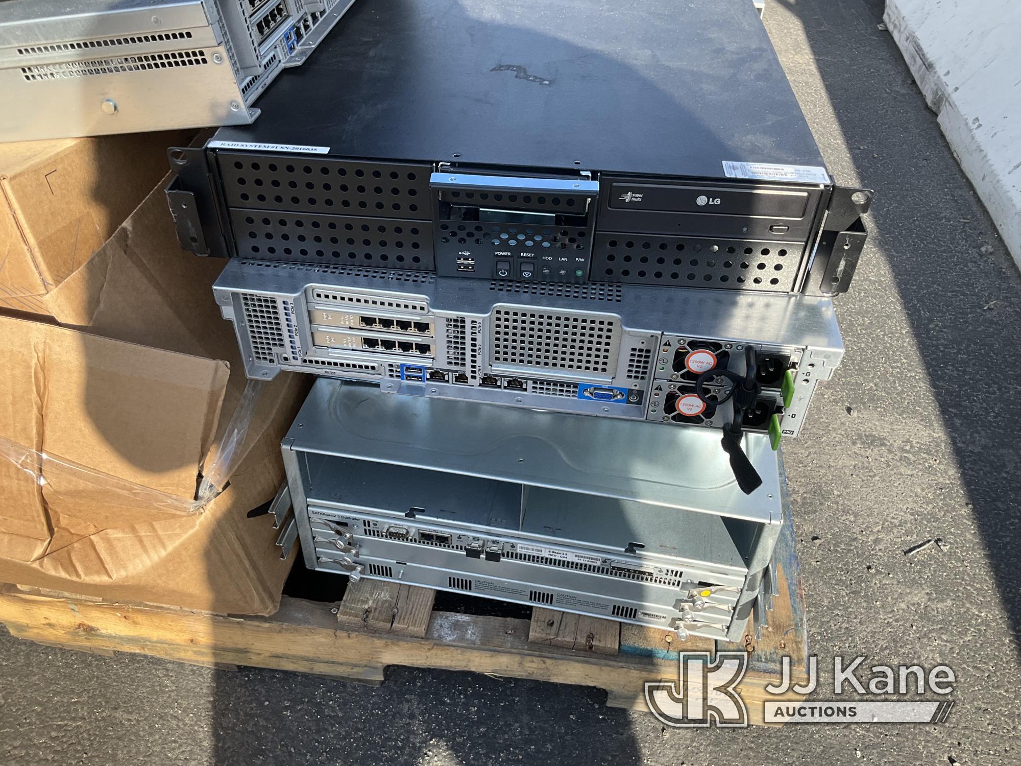 (Jurupa Valley, CA) 3 Pallets Of Computer Miscellaneous Used