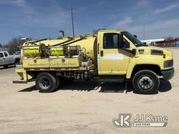(Charlotte, MI) 2008 GMC 5500 Spray Truck Runs, Moves, PTO Operates
