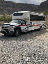 2015 Ford F550 Passenger Bus Not Running, 
Condition Unknown, Missing Parts