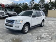 2009 Ford Explorer 4x4 4-Door Sport Utility Vehicle Runs & Moves) (Jump To Start, Paint Damage