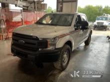 2020 Ford F150 4x4 Crew-Cab Pickup Truck Runs) (Does Not Move, Check Engine Light On, Engine Noise, 