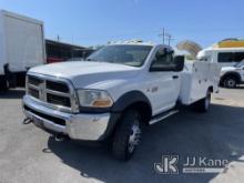 2011 Dodge Ram 5500 Service Truck Runs and Moves,  Check Engine Light On
