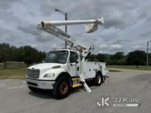 (Ocala, FL) Altec L42-MH, Over-Center Material Handling Bucket Truck center mounted on 2010 Freightl