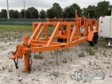 (Bowling Green, FL) 2000 Wagner Smith T-4RC-48x48-16 Reel Trailer, Net Weight 5,740 lbs GVWR 18,8000