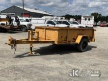 2007 Pike 33E S/A Material Trailer Paint Damage