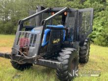 2017 New Holland TS6120 Utility Tractor Not Running, Condition Unknown, Jump for Power, Key Missing,