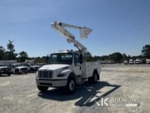 (Villa Rica, GA) Altec L42A, Over-Center Bucket center mounted on 2018 Freightliner M2 106 Utility T