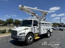 (Ocala, FL) Altec L42A, Over-Center Bucket Truck center mounted on 2012 Freightliner M2 106 Utility