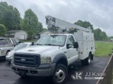 Altec AT200A, Telescopic Non-Insulated Bucket Truck mounted behind cab on 2006 Ford F450 Service Tru