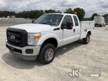 (Villa Rica, GA) 2012 Ford F250 4x4 Extended-Cab Service Truck Runs & Moves) (Body Damage