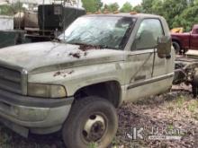 (Pensacola, FL) 1999 Dodge Ram 3500 4x4 Cab & Chassis Not Running, Condition Unknown, Dash Apart) (B