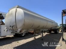 1975 SEMI WATER TANK TRAILER (Used) NOTE: This unit is being sold AS IS/WHERE IS via Timed Auction a