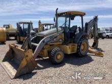John Deere 310J 4x4 Tractor Loader Backhoe Runs & Operates