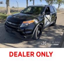 (Dixon, CA) 2014 Ford Explorer AWD Police Interceptor 4-Door Sport Utility Vehicle Runs & Moves) (Re