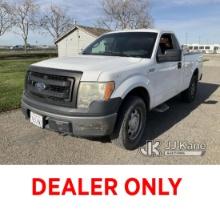 2013 Ford F150 4x4 Pickup Truck Runs & Moves, Engine Monitors, Stereo Not Working