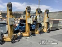 (Jurupa Valley, CA) 4 Sefac Auto Lifts (Used) NOTE: This unit is being sold AS IS/WHERE IS via Timed