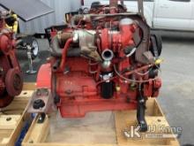 (Jurupa Valley, CA) One 8.9L Cummins CNG Engine (Used) NOTE: This unit is being sold AS IS/WHERE IS