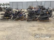 (Jurupa Valley, CA) 4 Pallets Of Bicycles (Used) NOTE: This unit is being sold AS IS/WHERE IS via Ti
