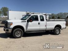 2015 Ford F250 4x4 Extended-Cab Pickup Truck Runs & Moves) (Body Damage, Paint Damage