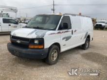(Waxahachie, TX) 2006 Chevrolet Express G2500 Cargo Van Not Running, Conditions Unknown, Paint Damag