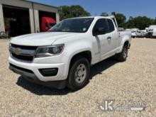 2019 Chevrolet Colorado Extended-Cab Pickup Truck Runs & moves) (Chip On Wind Shield, Damage To Rear