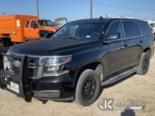 2016 Chevrolet Tahoe Police Package 4-Door Sport Utility Vehicle Runs and Moves, TPMS Light On, Serv