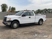 (South Beloit, IL) 2012 Ford F150 4x4 Extended-Cab Pickup Truck Runs & Moves) (Body Damage, Rust