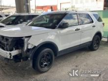 2016 Ford Explorer AWD Police Interceptor 4-Door Sport Utility Vehicle Not Running, No Engine, Missi