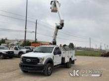 (Waxahachie, TX) ETI ETC37-IH, Articulating & Telescopic Bucket Truck mounted behind cab on 2017 For