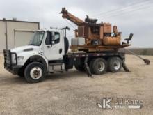 Reedrill/Texoma 330-10FT, Pressure Digger mounted on 2005 Freightliner M2 106 T/A Flatbed/Utility Tr