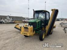 2011 John Deere 6330 Utility Tractor, City of Plano Owned Runs, Does Not Move, Left Arm Cylinder Can