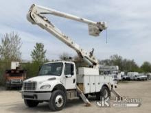 Altec AN55E-OC, Material Handling Bucket rear mounted on 2018 Freightliner M2 106 4x4 Utility Truck 