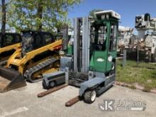 (Kansas City, MO) 2016 Combilift C5000 Stand-Up Forklift, Propane Tank NOT Included Not Running, Con